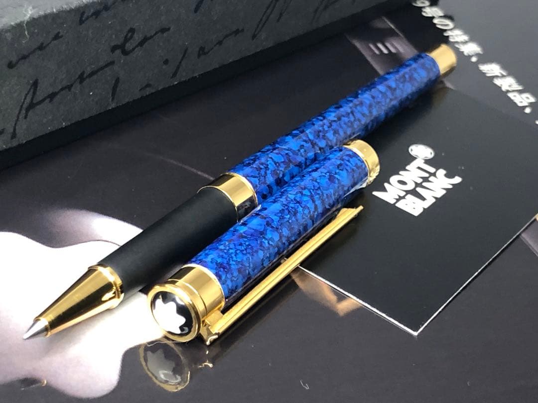 ⭐️モンブラン⭐️幸運パワー美の頂点ラピスデザイン入手困難逸品⭐️ノブレス・ドウエ金装