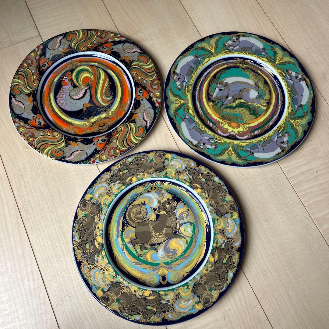 Rosen thal/ローゼンタール ドイツ 干支皿 犬