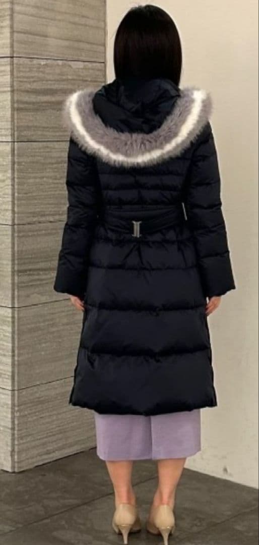 ピンキーアンドダイアン タフタロングダウンコート