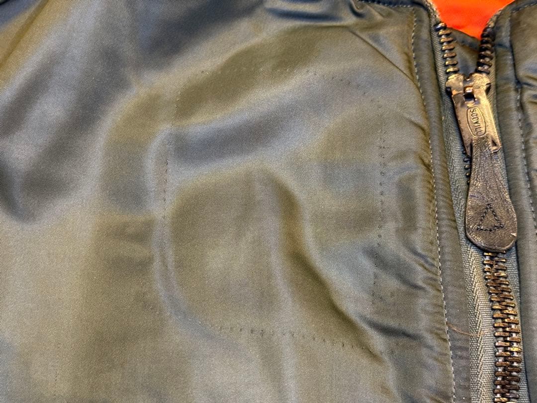 ★米軍 実物 1968年契約 MA-1 Dタイプ サイズMEDIUM