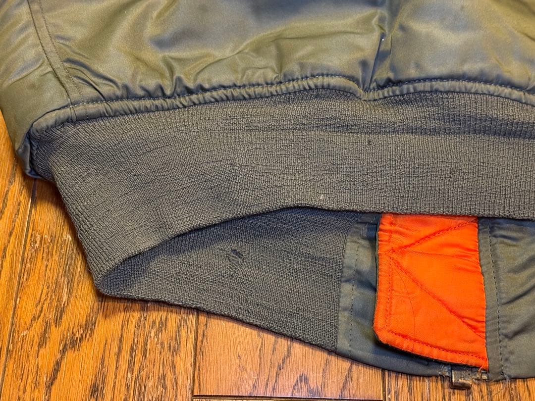 ★米軍 実物 1968年契約 MA-1 Dタイプ サイズMEDIUM