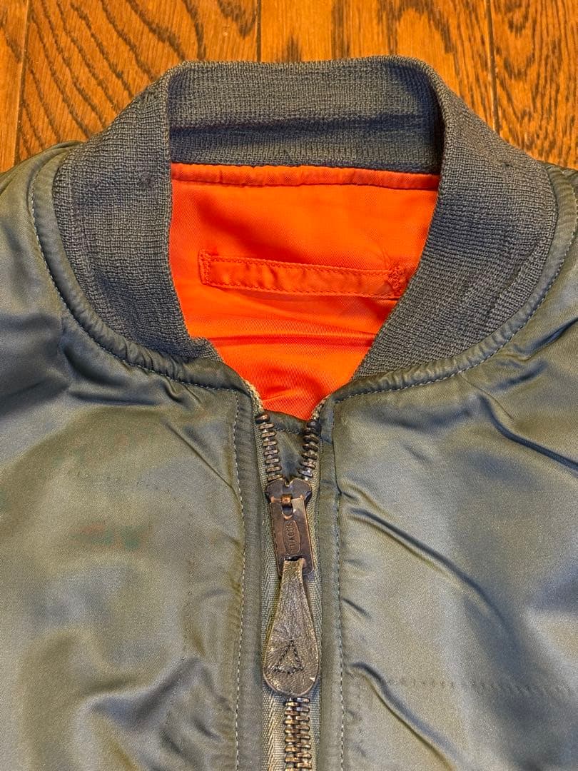 ★米軍 実物 1968年契約 MA-1 Dタイプ サイズMEDIUM