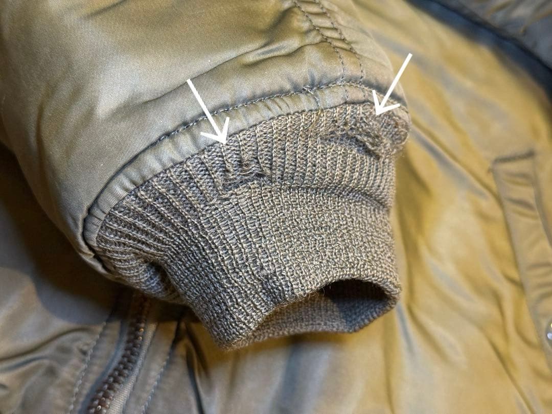 ★米軍 実物 1968年契約 MA-1 Dタイプ サイズMEDIUM