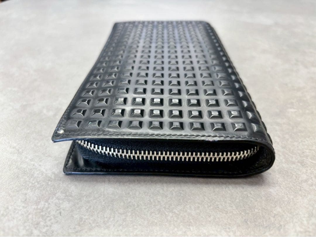 BALENCIAGA 正規品 バレンシアガ グリッド レザー ウォレット 財布