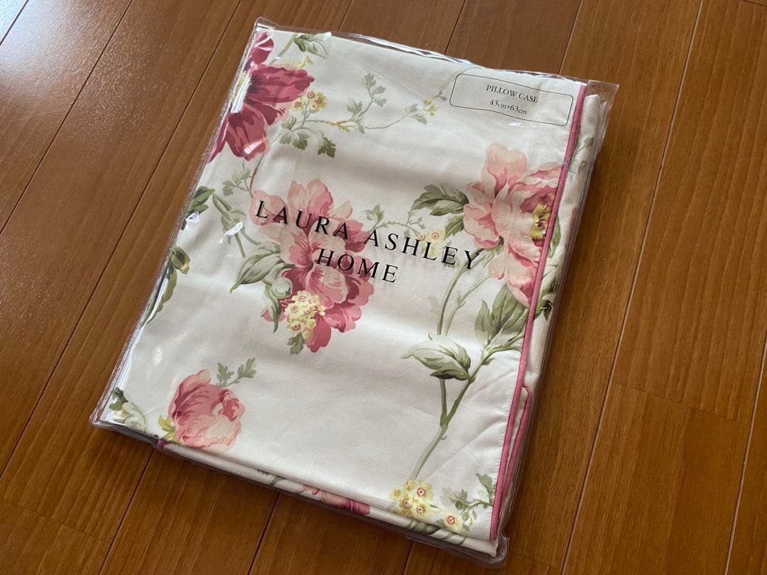 ローラアシュレイ ピロケース 枕カバー ピオニー / クランベリー