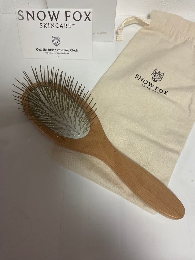ヘアブラシ・コーム  FOX Gua Sha Hair & Scalp Brush