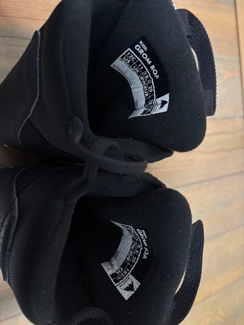 BURTON キッズスノーボードセット100cm バートン　バイン付き3点セット