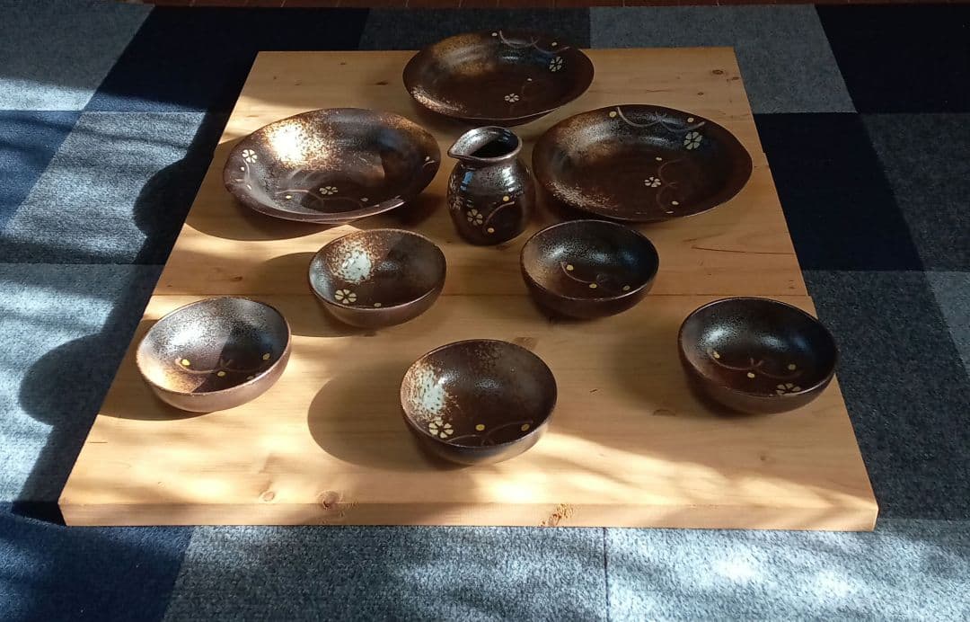 落ち着いた雰囲気の和食器10点セット