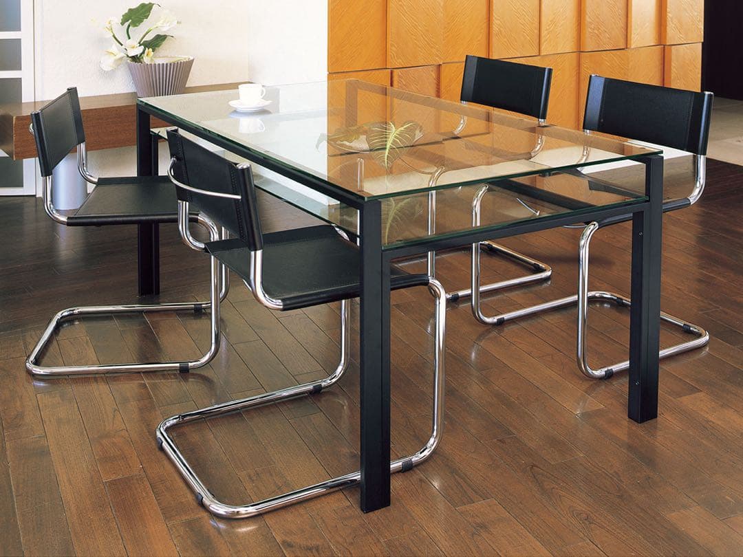 ダイニングテーブル GLASS DINING TABLE W150