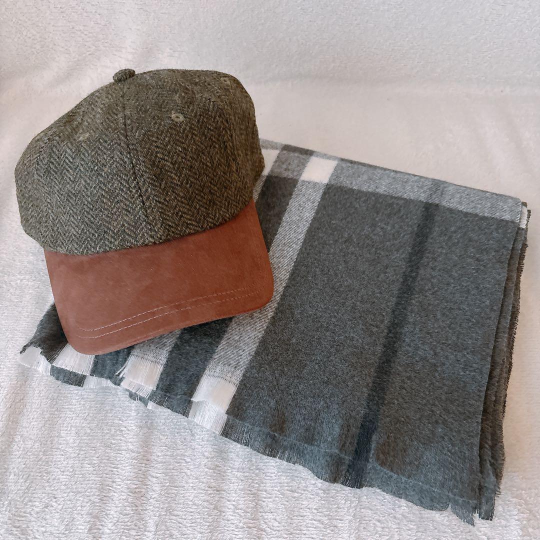 【新品】BANANA REPUBLIC×YUTA KISHI キャップ&マフラー