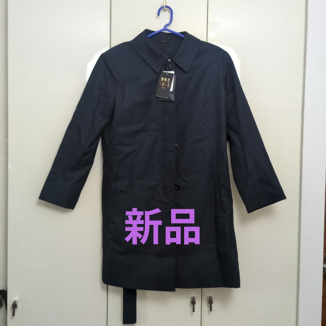 DAKS ショートトレンチコートネイビー　新品