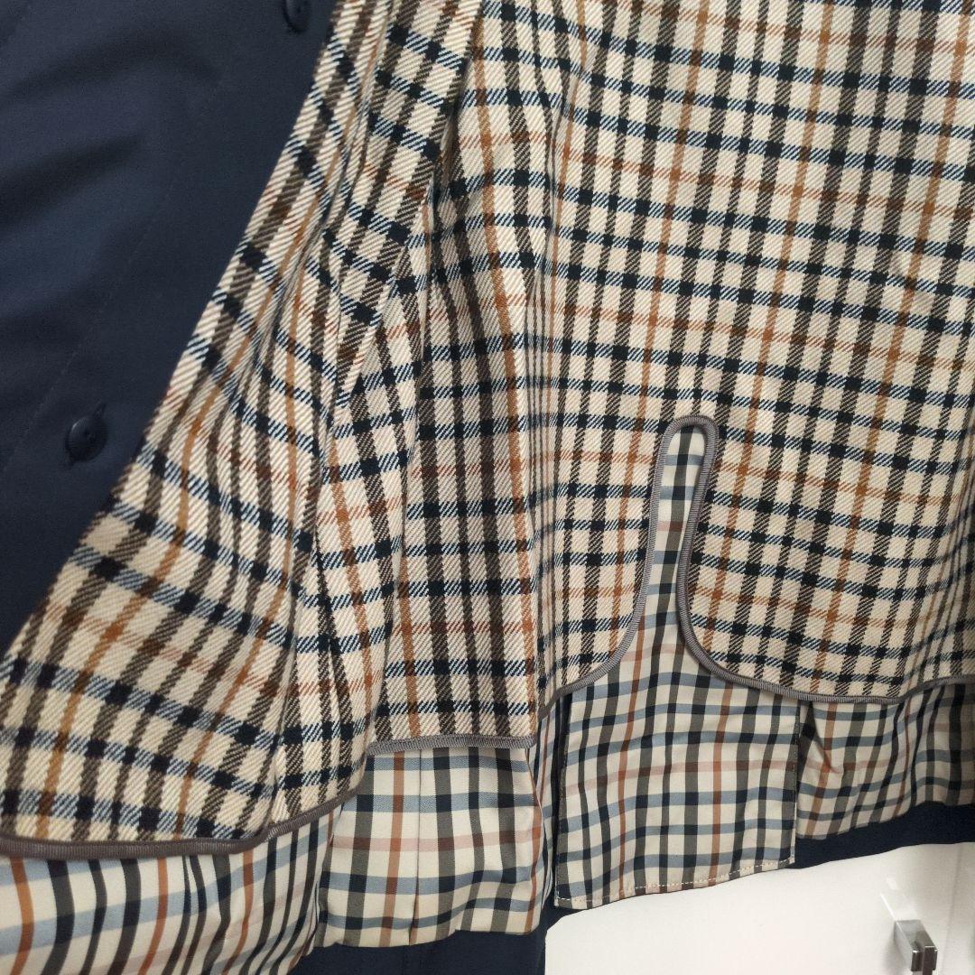 DAKS ショートトレンチコートネイビー　新品