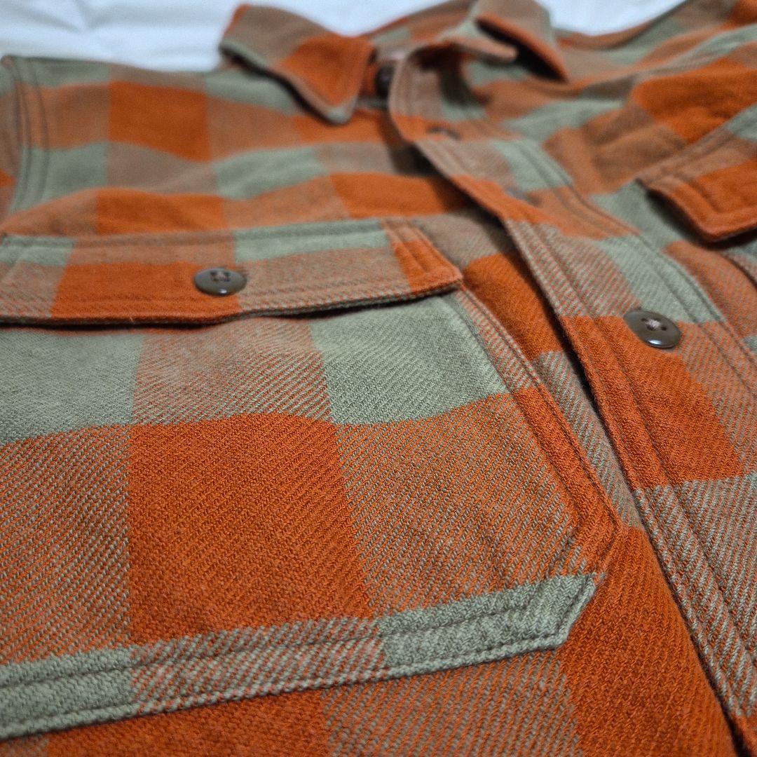 ト*シ様 フリーホイーラーズ1920-1930sヘビーネルシャツOFFY14