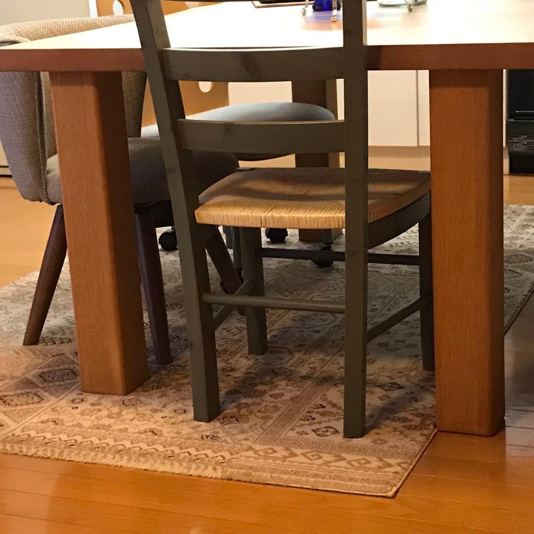 100年テーブル♦︎木製♦︎幅135x奥100x高67♦︎ダイニングテーブル♦︎飛騨高山