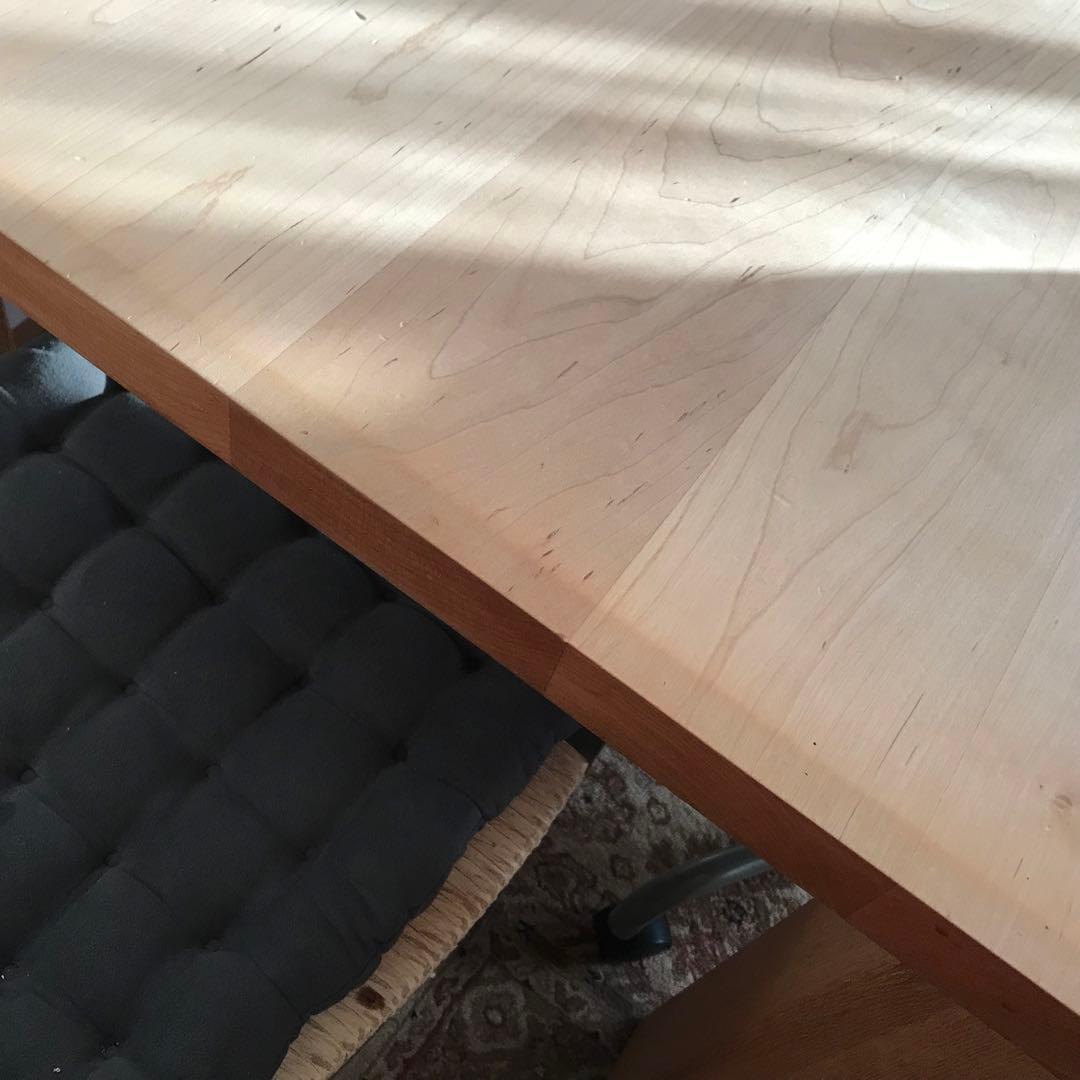 100年テーブル♦︎木製♦︎幅135x奥100x高67♦︎ダイニングテーブル♦︎飛騨高山