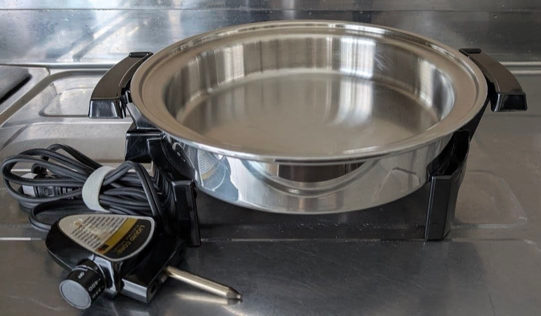 ロイヤルクイーン 電気フライパン 蓋なし 【26日まで限定価格！】