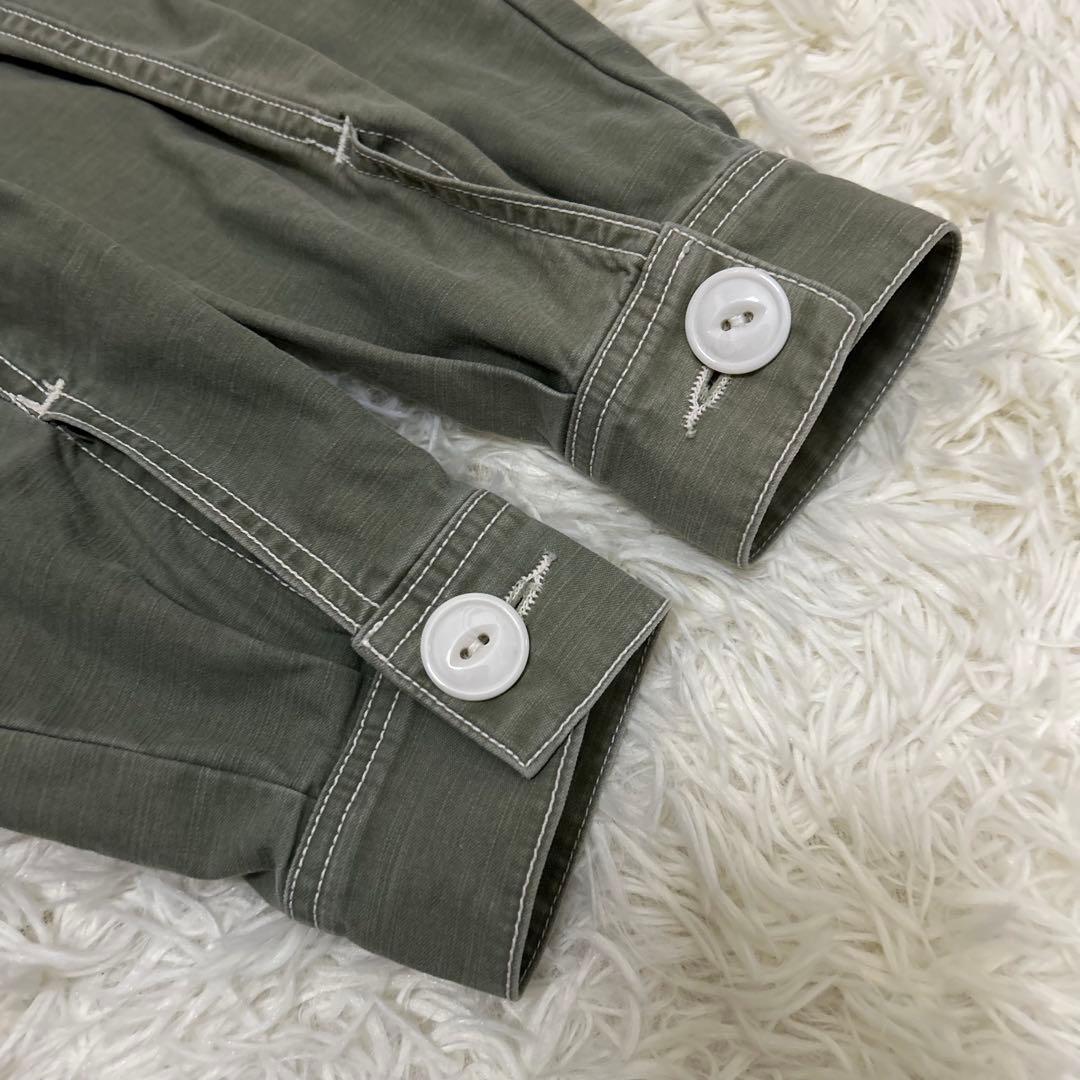 MADISONBLUE バックサテン ワークジャケットSIZE 00