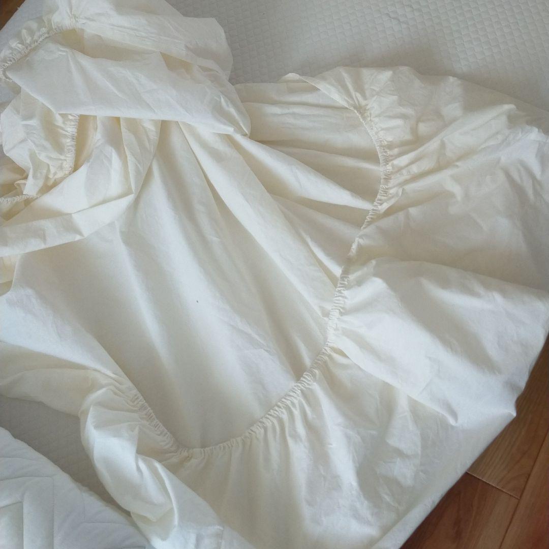 ●Mikita41320　ニトリ　シングルマットレス　抗菌防臭パッドシーツ