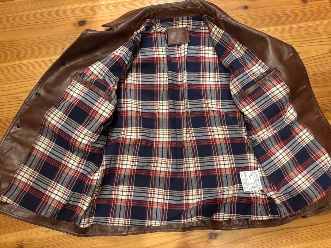 m*o様 復刻　1930s レザーカーコート XL ホースハイド　馬革
