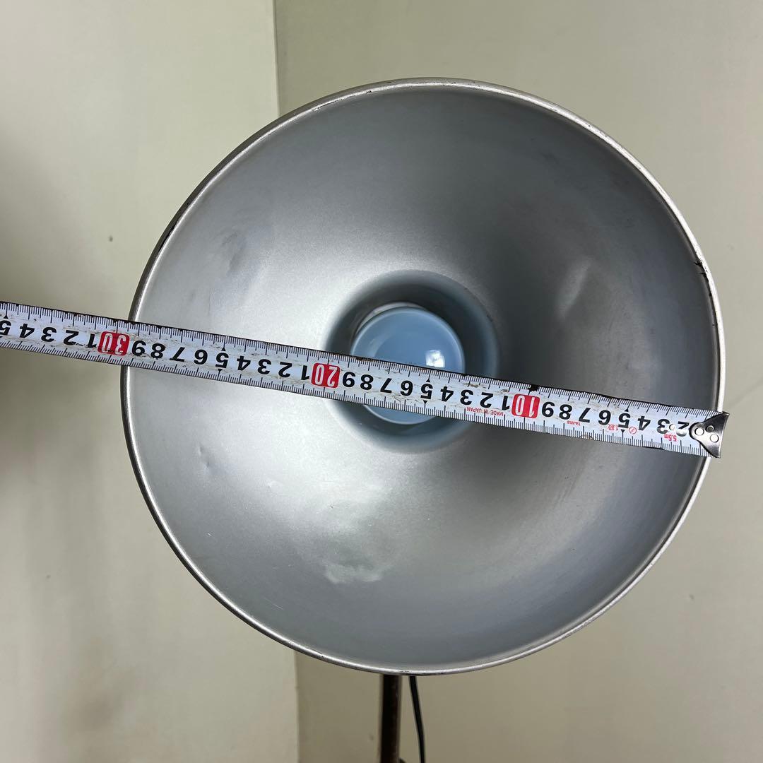 インダストリアル工業系◾️アルミシェード フロアライト カメラ 撮影 照明 B