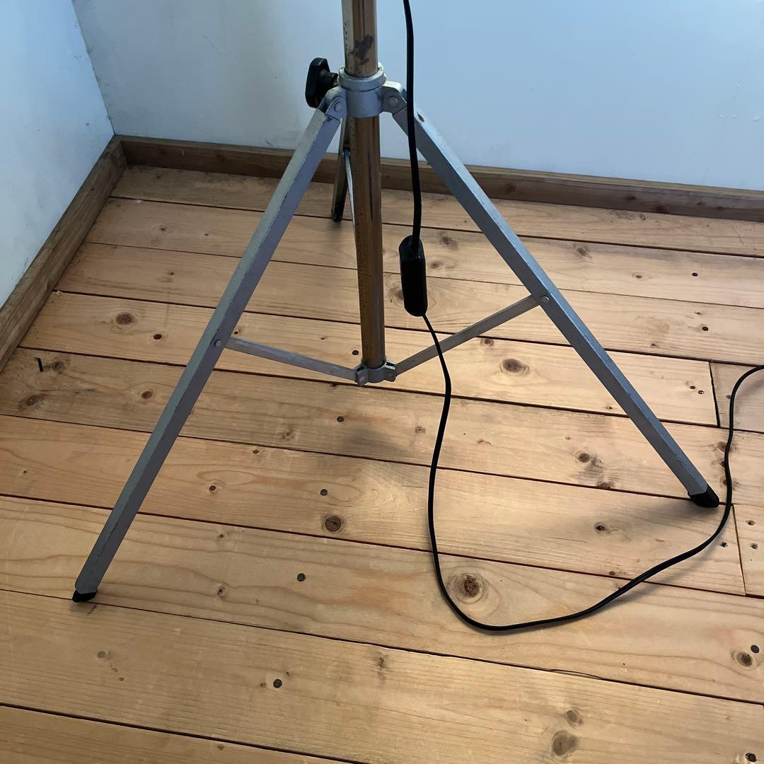 インダストリアル工業系◾️アルミシェード フロアライト カメラ 撮影 照明 B