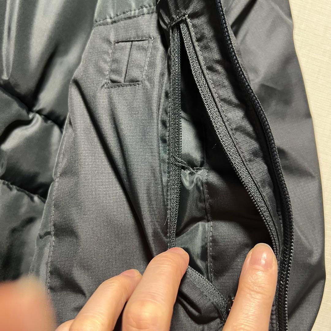 Nike フード付きベンチコート ブラック　黒