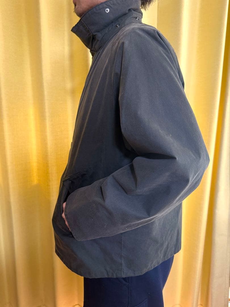 Barbour トランスポートwaxフード付き　セージ38