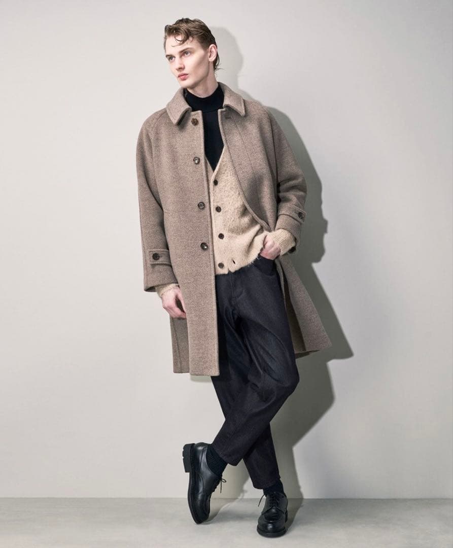 MK 未使用24AW 37万 JOSEPH ウールトリプルパイル48