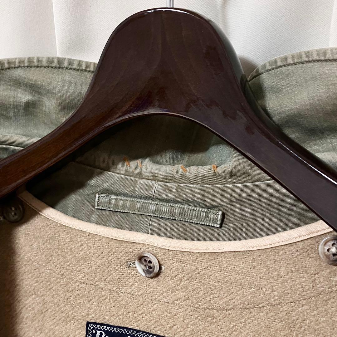 バーバリー 玉虫色 一枚袖 ステンカラーコート ライナー C100