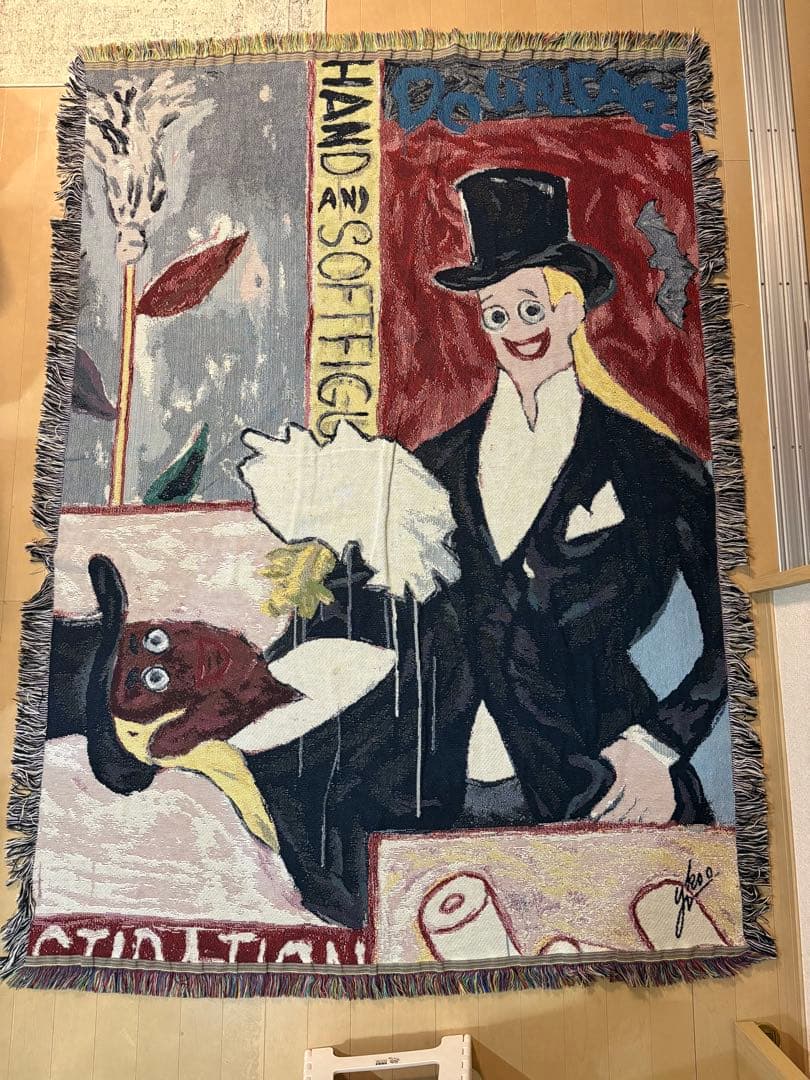 横尾忠則　大型ブランケット