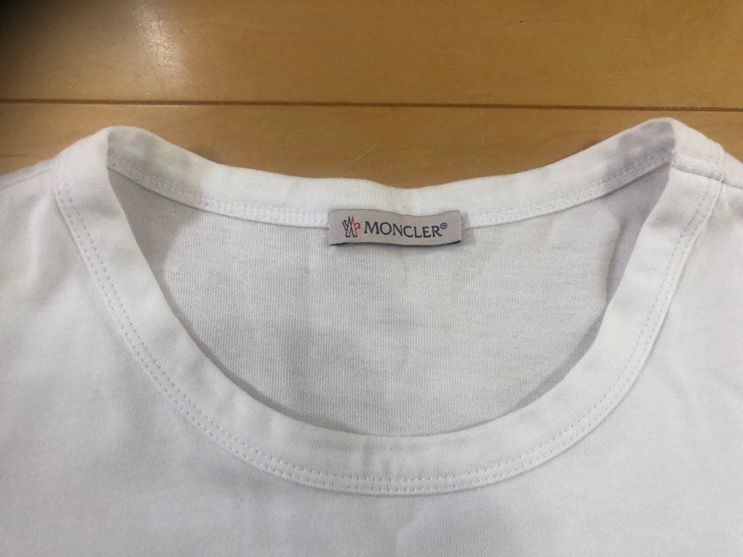モンクレール MONCLER tシャツ　ボックスロゴ　半袖　L