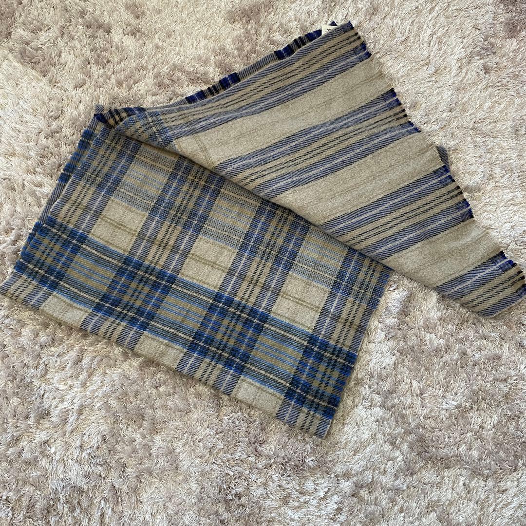 【美品】Acne Studiosチェックマフラー 大判 韓国