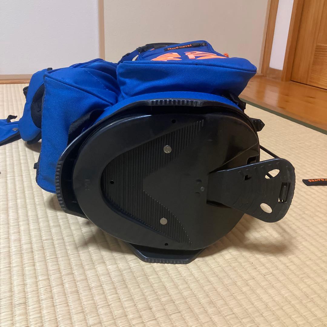 PEARLY GATES スタンド式ゴルフバッグ 青