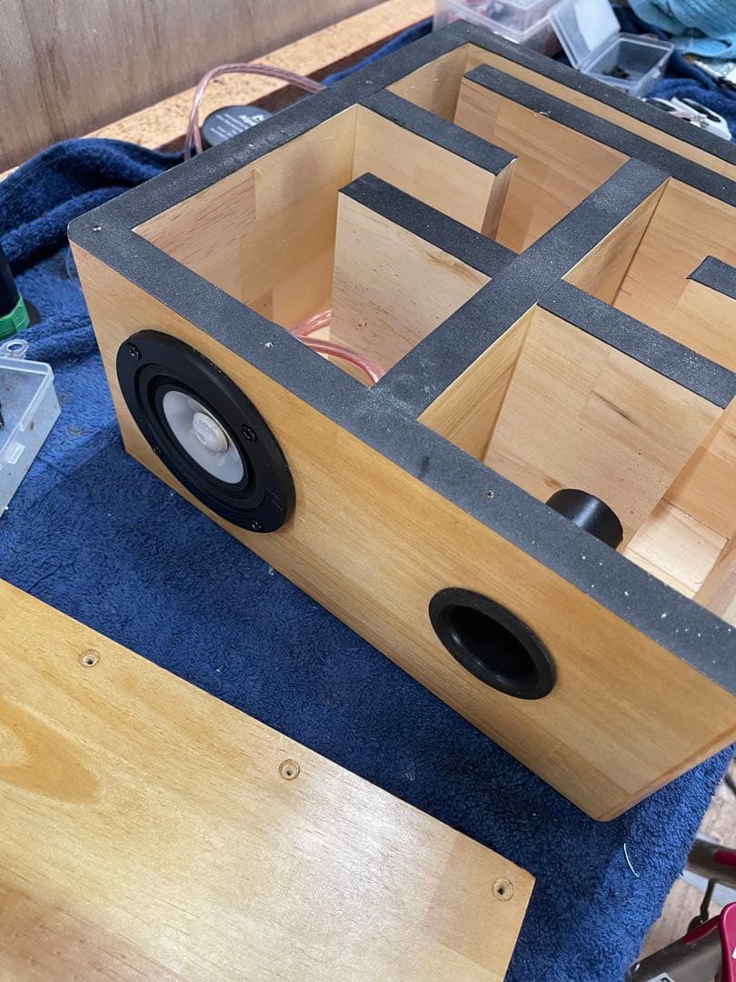 WバスレフバックロードMark Audio5G搭載