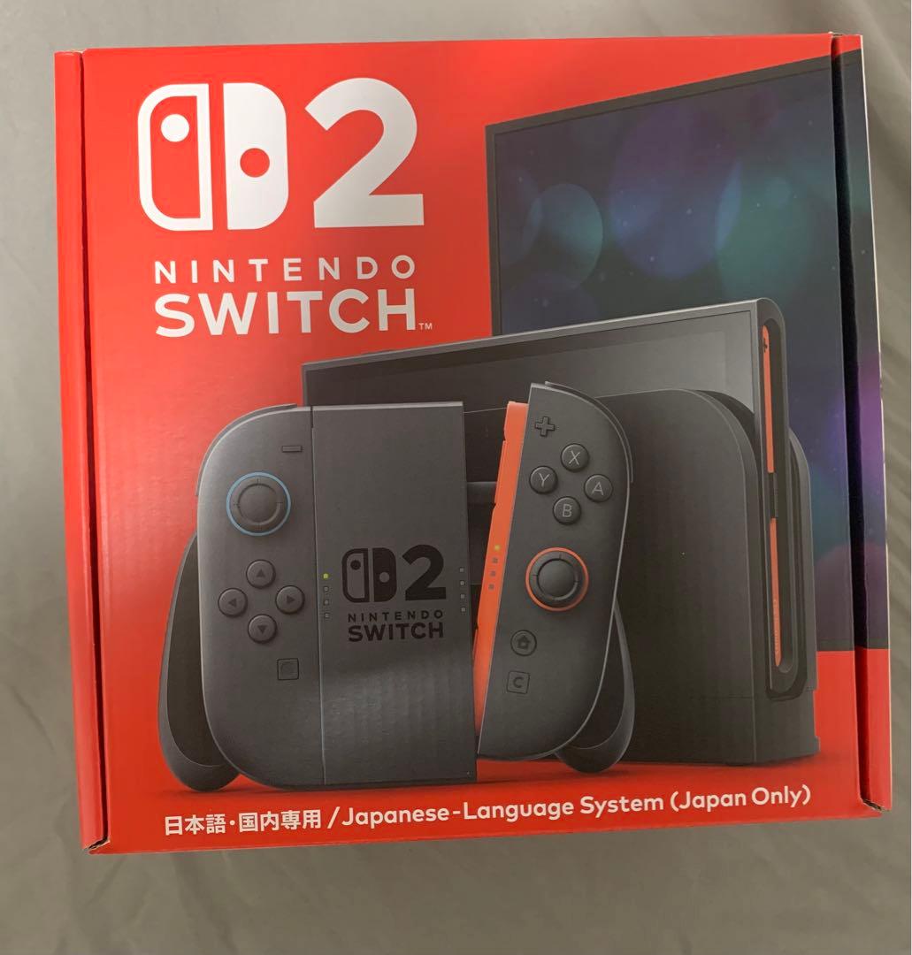 即日発送❗️【新品・未開封】Nintendo Switch2 日本語専用 本体