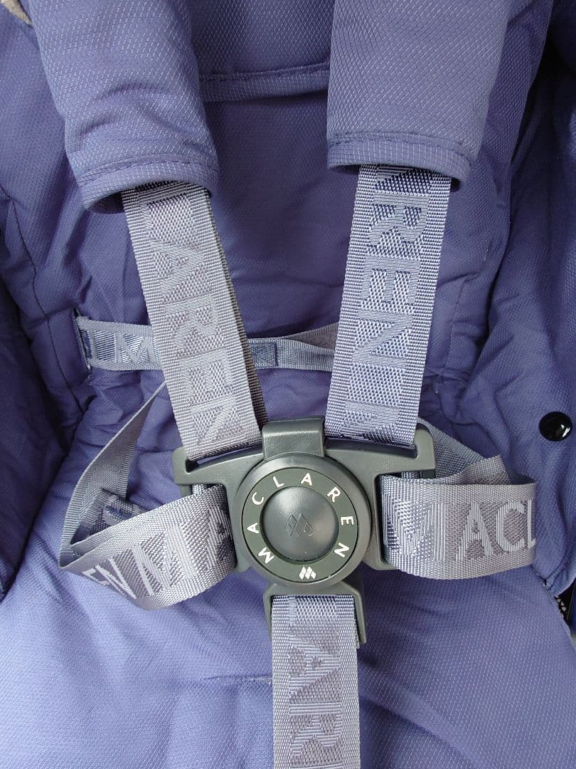 【Ｓ】マクラーレン双子ベビーカー(フットマフ、レインカバー付)