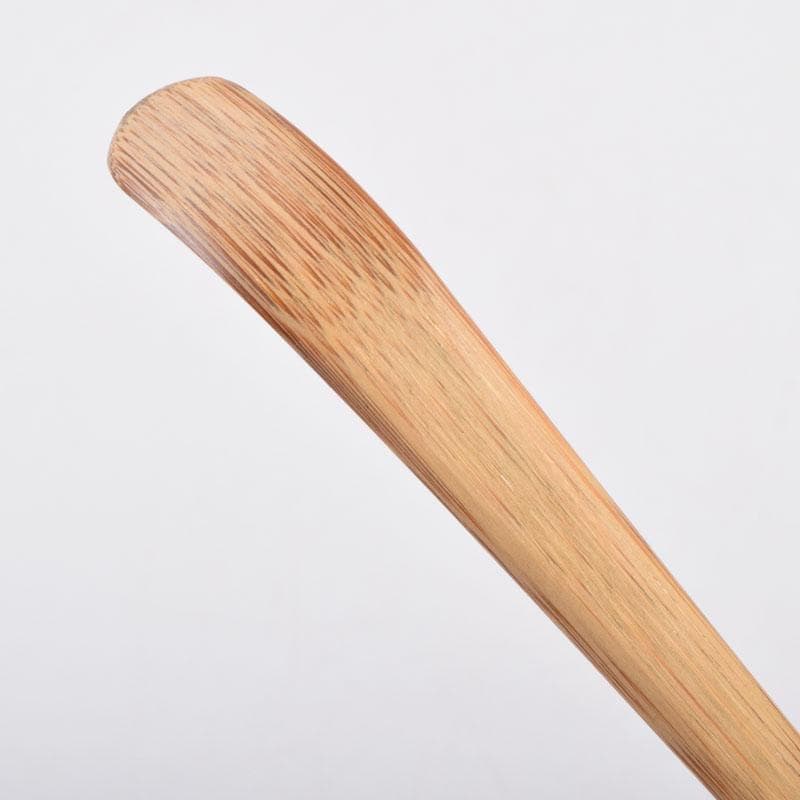 茶道具　影林宗篤作　茶杓　銘「笹舟」　前大徳　福本積應書付　共筒共箱　V8687