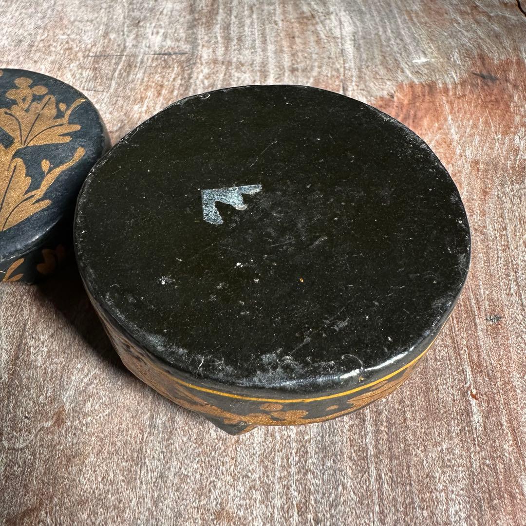 【希少】中国美術　小箱　小物物入れ　骨董