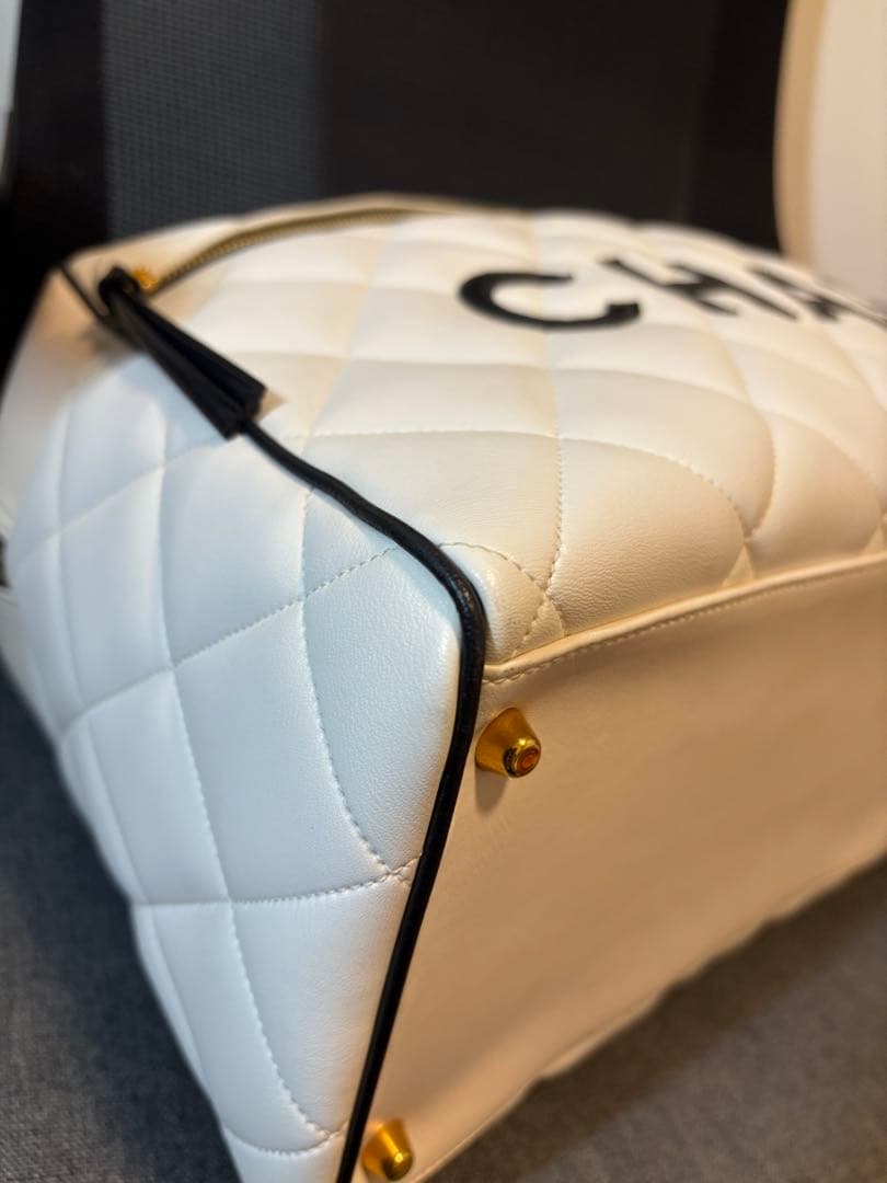 超美品 シャネル　ボストンバッグ　トートバッグ