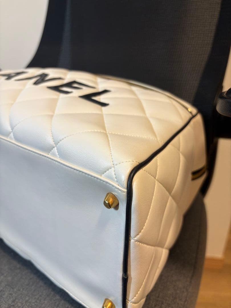 超美品 シャネル　ボストンバッグ　トートバッグ