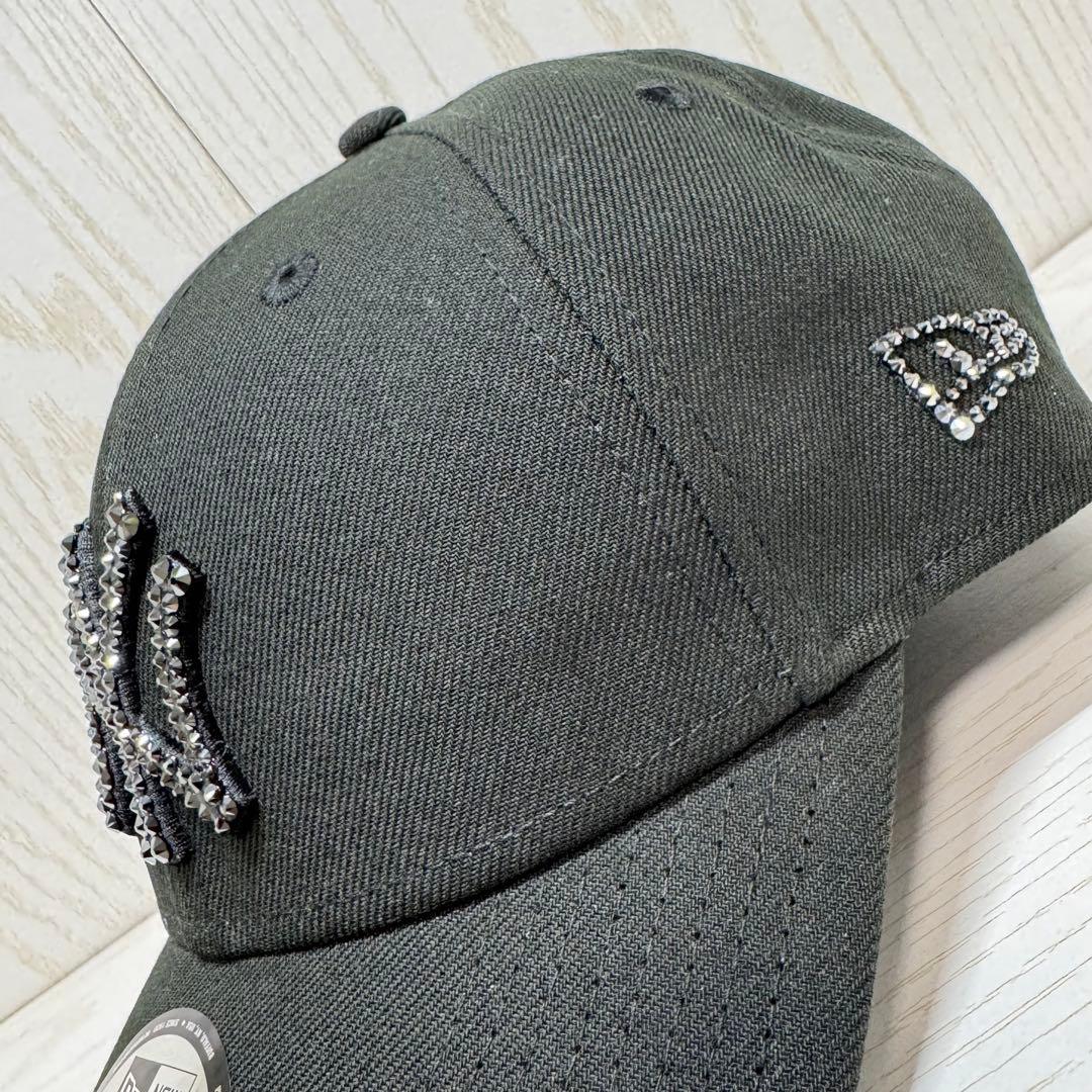 NEWERA デコキャップ スワロフスキー ニューエラ ブラック　9FORTY