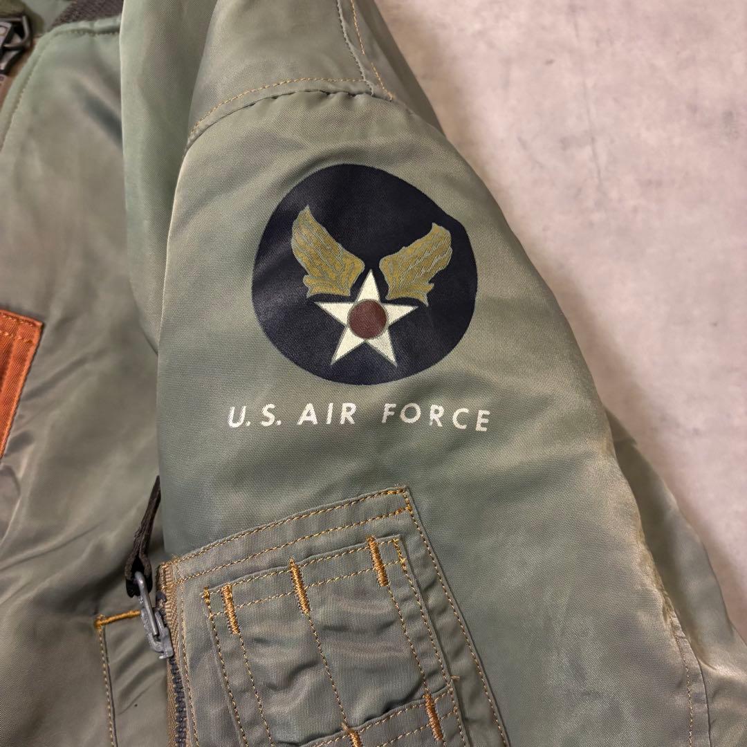 希少 初期品番　バズリクソンズ　MA-1 M13261 短丈 セージグリーン