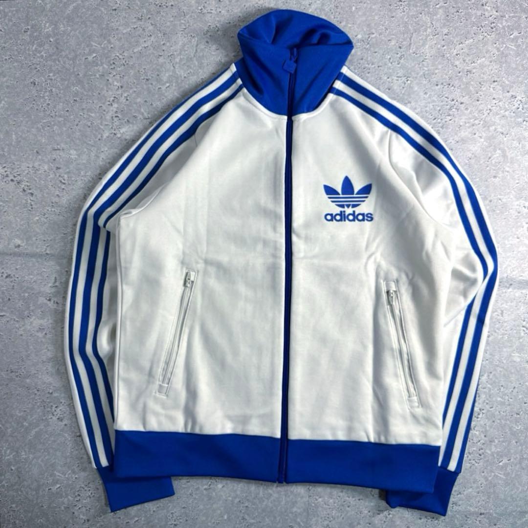 【美品】adidas トラックジャケット ベッケンバウアー ホワイト L