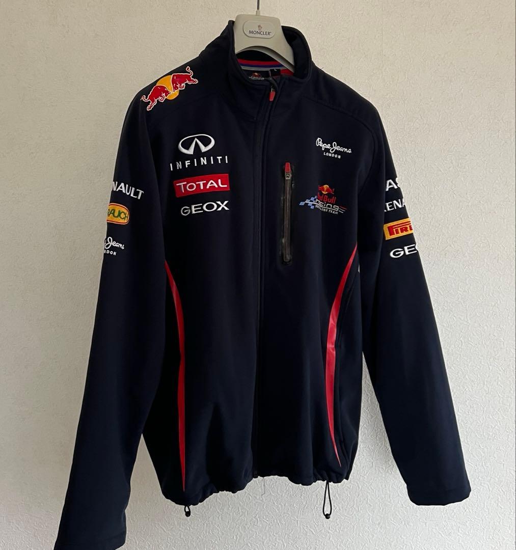 美品 レッドブルレーシング 機能性 ジャケット ソフトシェル レインスーツ L