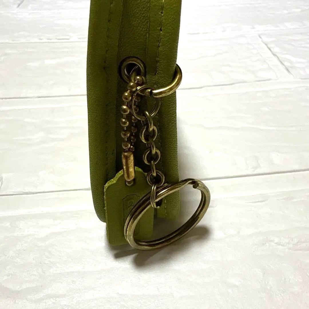 極美品　Vintage Coach Mini Ergo Key Fob