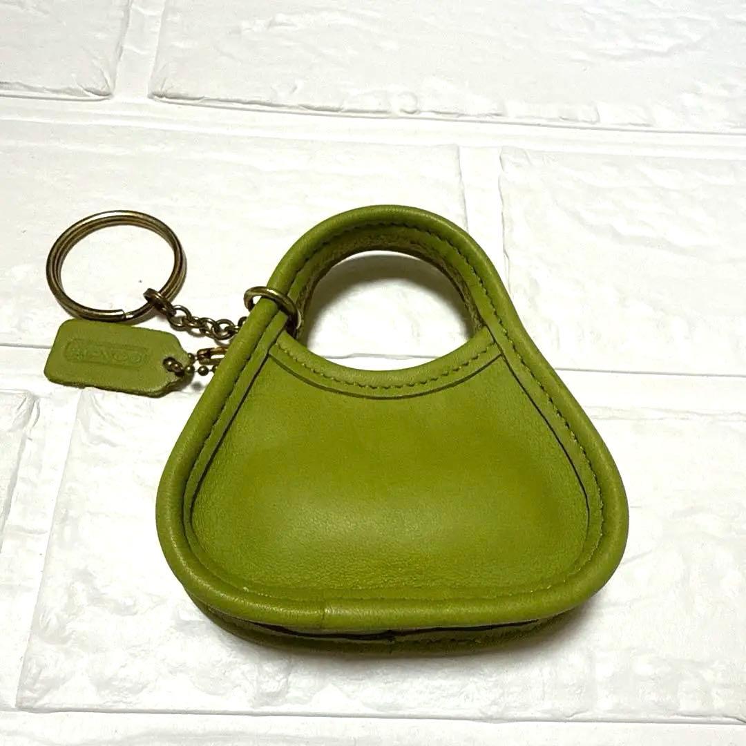 極美品　Vintage Coach Mini Ergo Key Fob
