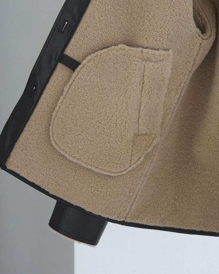 anuke アンヌークBoa Flight Jacket サイズ36 美品