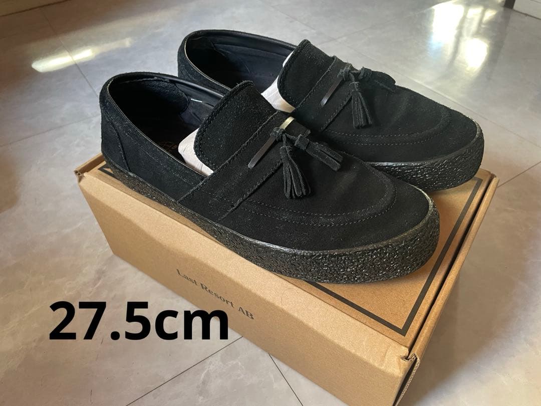 last resort ab vm005 ローファー　27.5cm ブラック