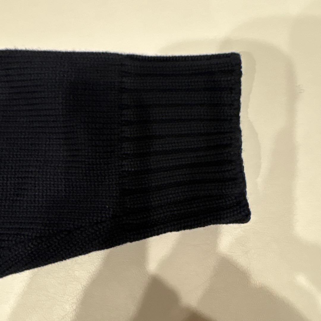 ZANONE ダークネイビー カーディガン