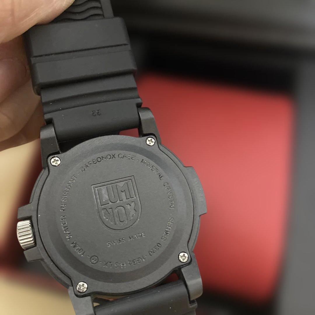 LUMINOX 100 METERS ブラック 時計 0320-1GBqH3LX